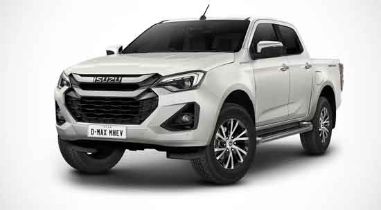 2025 Isuzu D-Max mild-hybrid 